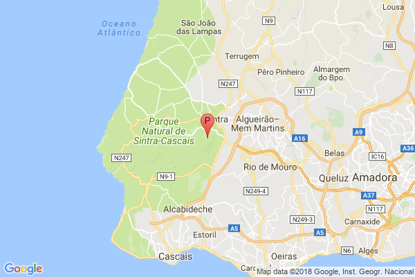 Parque e Palácio da Pena,Estrada da Pena, 2710-609 Sintra