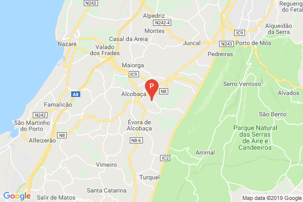 Parque dos Monges,Rua Quinta das Freiras, N.º 10 Chiqueda, 2460-089 Alcobaça