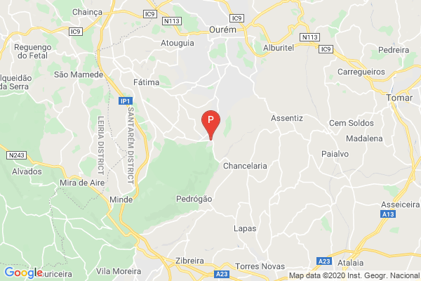 Monumento Natural das Pegadas dos Dinossáurios da Serra de Aire,Estrada de Fátima 2490-216 Ourém