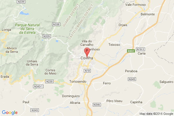 Serra da Estrela,Rua da Estrada Nacional 339, 6200-073 Covilhã, Portugal
